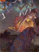 Ballett, von einer Loge aus gesehen nach Degas